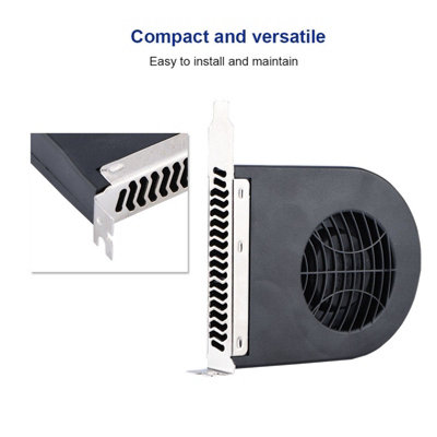 New PCI Slot Blower Fan for Mini Systems-Efficient CPU Cooling Solution for Your Computer