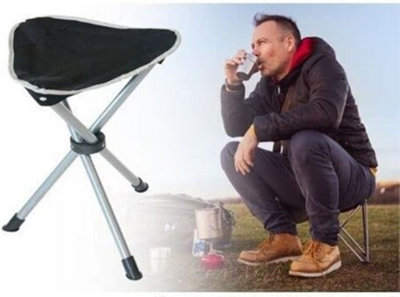 Portable Folding Stool Chair Outdoor Camping Picnic Fishing Seat