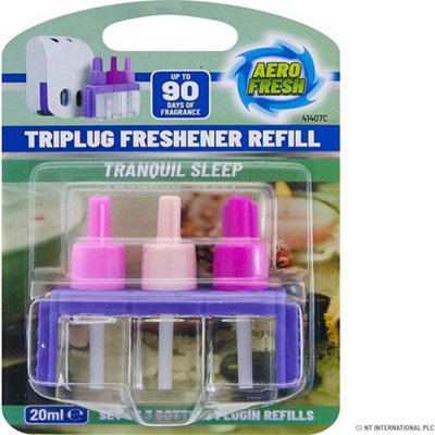 New Set Of 2 Triplug Air Freshener Refill Tranquil Sleep Home Fragrance ...