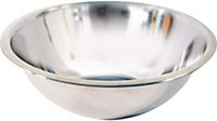 New Set Of 4 28cm Stainless Steel Deep Mixing Bowl Cooking Kitchen Baking Lightweight