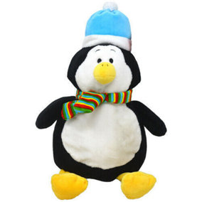 New Soft Plush 33Cm Penguin Teddy Bear Present Christmas Kids Cuddly Xmas Gift