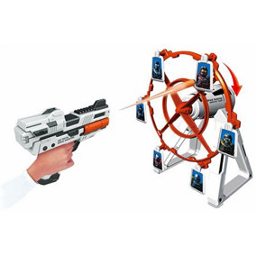 New Space Wars Target Shooting Game Gun Sound Aim Kids Fun Pistol Toy Shooter