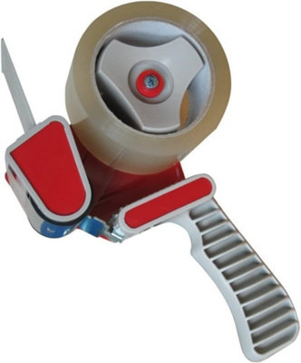 New Tape Gun Dispenser Diy Grip Handle Packing Parcel Tape Holder Heavy Duty - 4