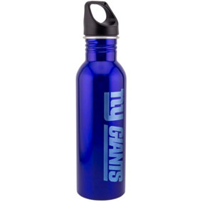New York Giants Stainless Steel Water Bottle Vibrant Blue (One Size)