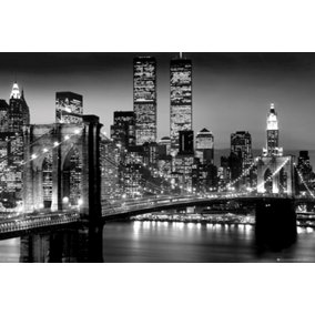 New York Manhattan Black 61 x 91.5cm Maxi Poster