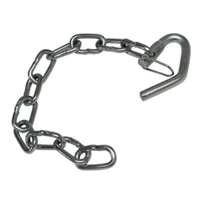 New Zealand Chain Gate Fastener 1000MM (Zinc Plated Staple Latch Catch)