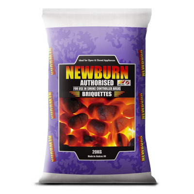 Newburn Open Fire Multi-Fuel Stove High Heat Low Ash Ready to Burn  Smokeless Coal 1 x Bag | DIY at Bu0026Q