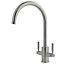 Newbury Stainless Steel Dual Lever Kitchen Sink Mixer Tap High Quality