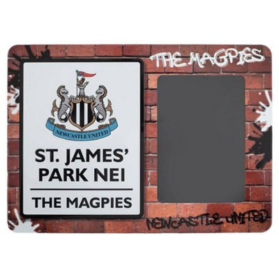 Newcastle United FC St James Park Photo Frame Sign Black/White/Brown ...