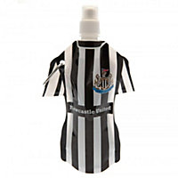 Newcastle United FC Travel Bottle Black/White (One Size)
