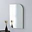 Newington Frameless Black Organic Mirror 90x60cm