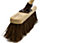 Newman and Cole 12" Stiff Outdoor Broom and Wooden Handle