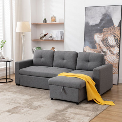Large 3 seater sofa bed deals