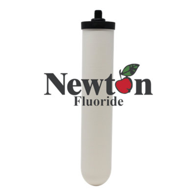 Newton 10" Short Mount Ceramic Water Filter Candle with Fluoride Reduction - Compatible with Doulton Ultracarb 9504, W9123053