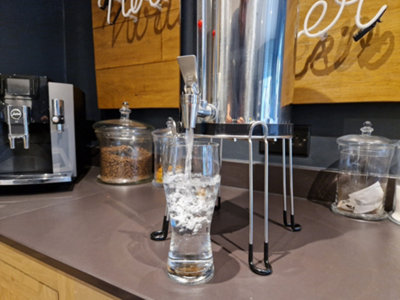 Newton Gravity Water Filter System with Fluoride Removal and Limescale Reduction- 12L Capacity, 2x Filter Candles