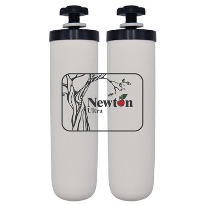 Newton Gravity Water Filter System with Heavy Metal Removal - 6L Capacity, 2x Candles