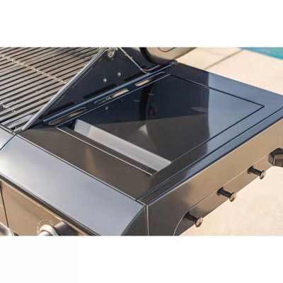 Nexgrill Deluxe 7 Burner Gas BBQ Grill with Side Burner & Cover
