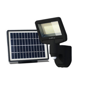 NexSun 1000SL Wall Mounted LED Solar Security & Flood Light, 12 metre PIR detection range & 1000 lumen output