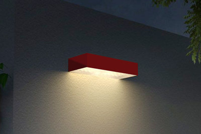 NexSun 800 Lumen Wall Mounted Solar Security Brick Light - 5 Year Warranty