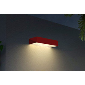 NexSun 800 Lumen Wall Mounted Solar Security Brick Light - 5 Year Warranty
