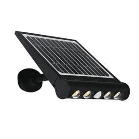 NexSun Corsican 950 Lumen Solar Security Floodlight with Detachable Light Bar and PIR Motion Detection