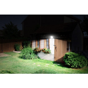 NexSun Juniper 4800 Lumens Solar Security Floodlight with PIR Motion Detection