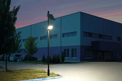 NexSun Juniper 4800 Lumens Solar Security Floodlight with PIR Motion Detection