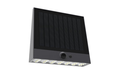 NexSun Polaris 1000 Lumens High Capacity Modern Solar Wall Light