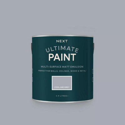 Next Cool Mid Grey Ultimate Paint 2.5L