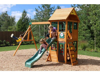 Kidkraft halliwell best sale swing set