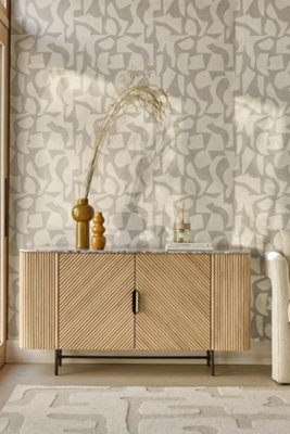 Next Neutral Soft Minimal Geometric Wallpaper