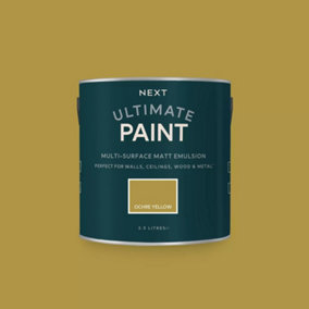 Next Ochre Yellow Ultimate Paint 2.5L