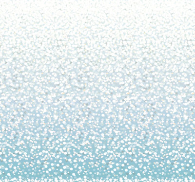 Next Ombre White & Blue Spot Ocean Fixed Size Mural