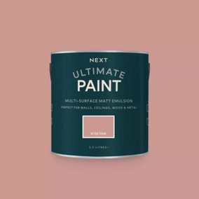 Next Rose Pink Peel & Stick Paint Sample