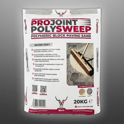 Nexus ProJoint - PolySweep Polymeric Sand SILVER GREY - 20kg Hard ...