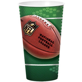 NFL American Football Party Cup Green/Orange (One Size)