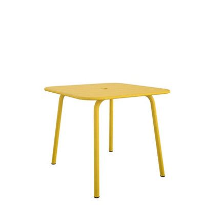 NG June Square Dining Table Yellow