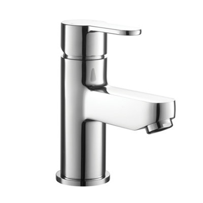 Niagara Camden Mono Basin Mixer Chrome Lever Bathroom Sink Modern Tap w/ Waste