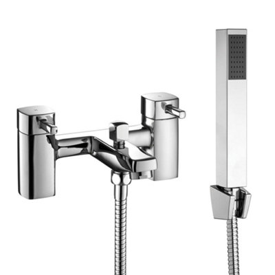 Niagara Holborn Bath Shower Mixer Tap Chrome Bathroom Modern Filler w/ Handset Price Comparisons | Compare The Build