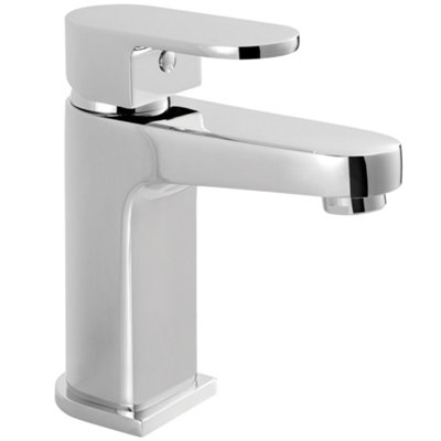 Niagara Maida Mono Basin Mixer Chrome Lever Bathroom Sink Modern Tap w/ Waste