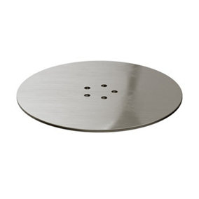 Nickel 90mm Brass Replacement Shower Waste Cover