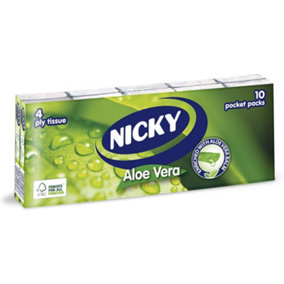 Nicky Balsam Aloe Vera Pocket Tissues
