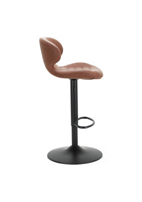 Nico Bar Stool, Tan, W50xD45xH87-108cm