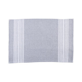 Nicola Spring 100% Cotton Tea Towel - 60cm x 40cm - Light Grey