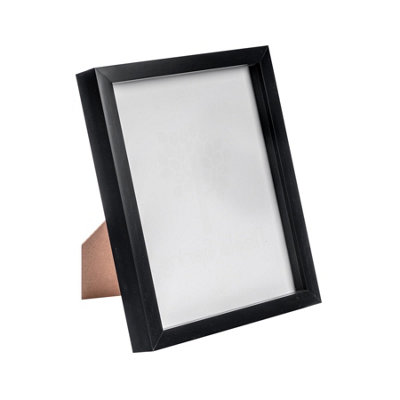 Nicola Spring - 3D Box Photo Frame - 8 x 10" - Black