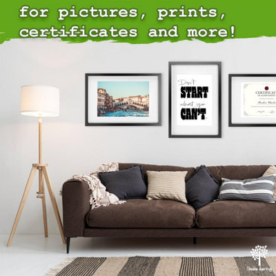 Nicola Spring 3x Photo Frames with White A4 Mount - A3 (12