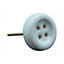Nicola Spring - Ceramic Cabinet Knob - Blue Button