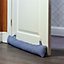 Nicola Spring - Chevron Draught Excluders - 80cm - Blue - Pack of 2
