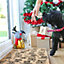 Nicola Spring - Christmas Coir Door Mat - 60 x 40cm - Ho Ho Ho