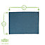 Nicola Spring - Cotton Fabric Placemats - Denim - Pack of 6
